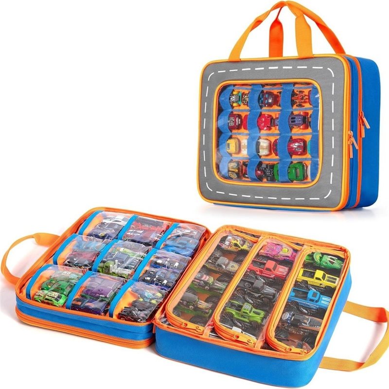 Hot Wheels Car Monster Trucks - MACH – Estojo para guardar brinquedos