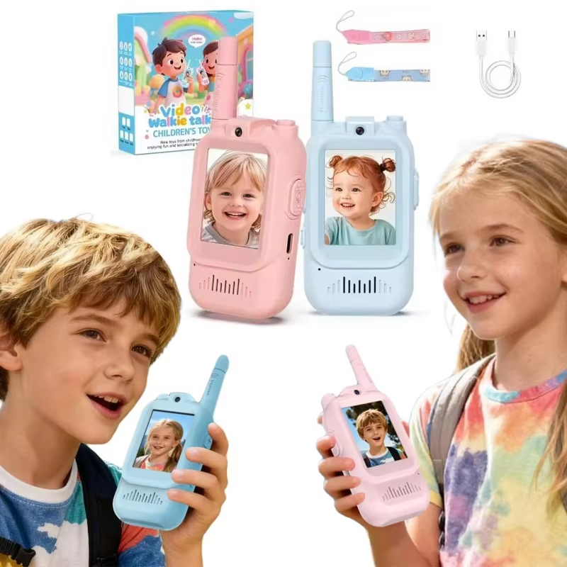 Kids Educational Videos - Walkie Talkies para Crianças, Pacote com