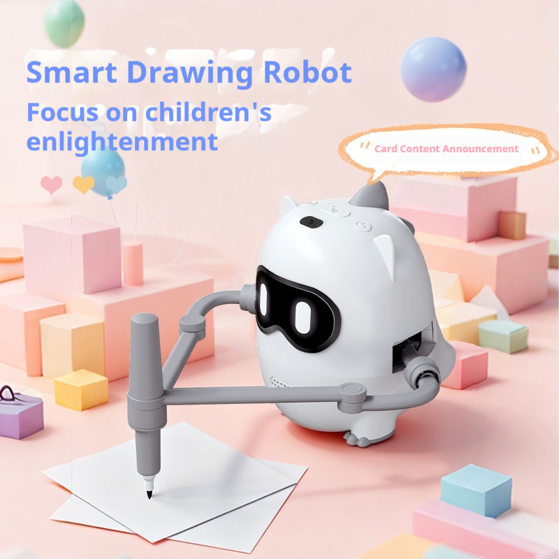 Kids Early Education - Robô Dinossauro Inteligente Genérico para Desenho,