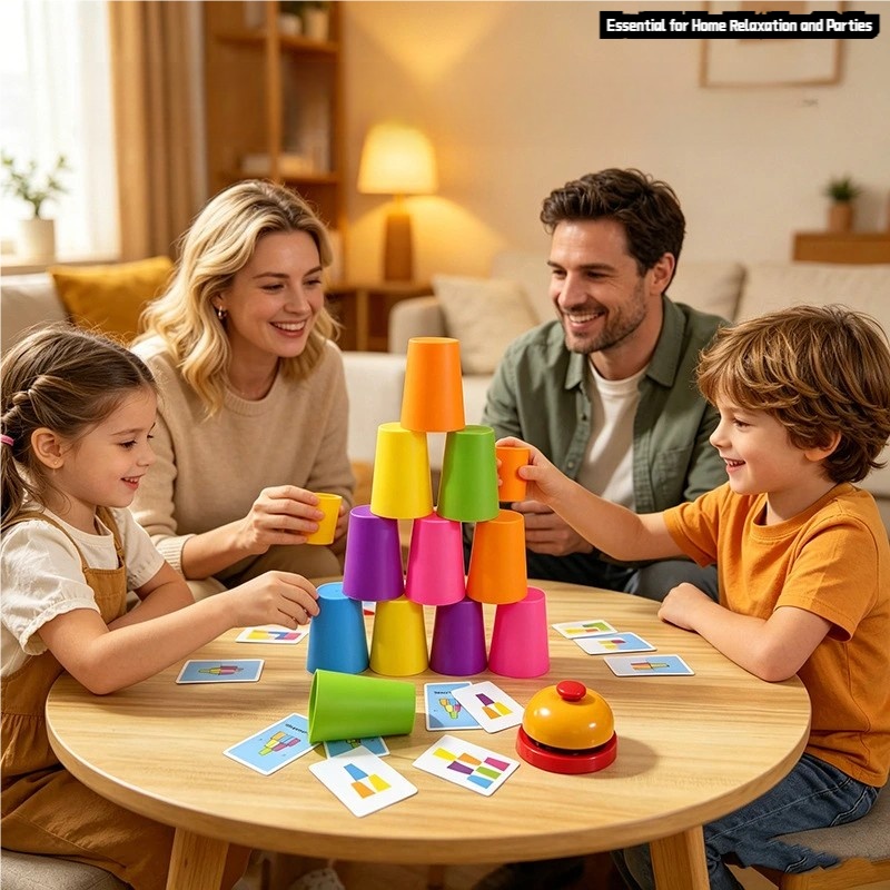 Kids Education Help - Brinquedo de Empilhamento Rápido Popular no