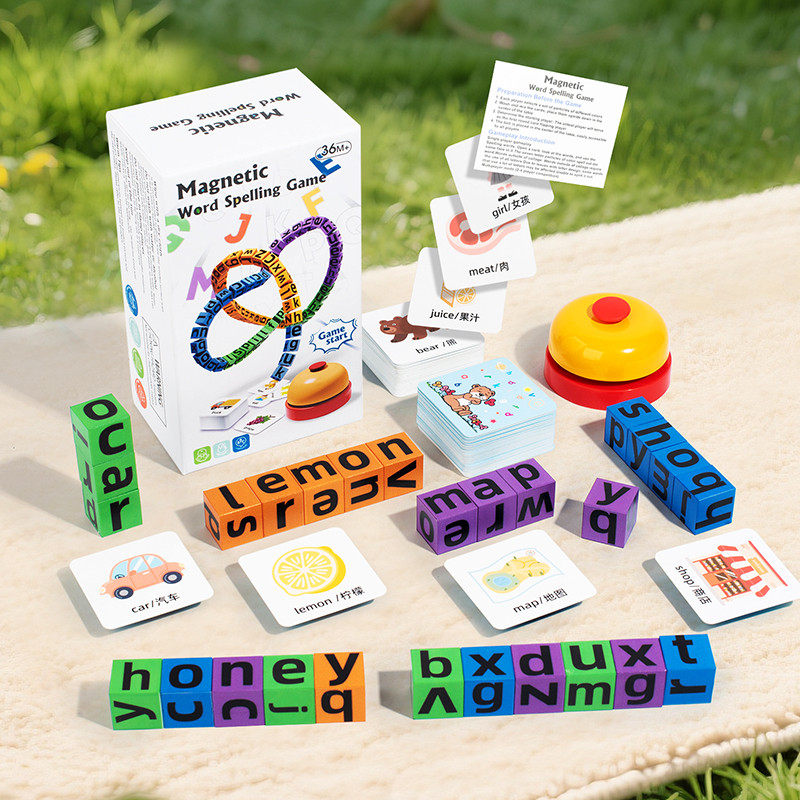 Game Educational For Kids Free - Cubo Magnético de Palavras para Crianças