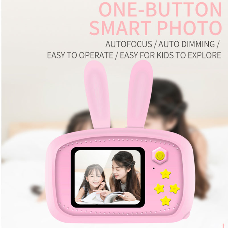 New Mini Cartoon Rabbit Camera - Kids Educational Videos avaliação e preço