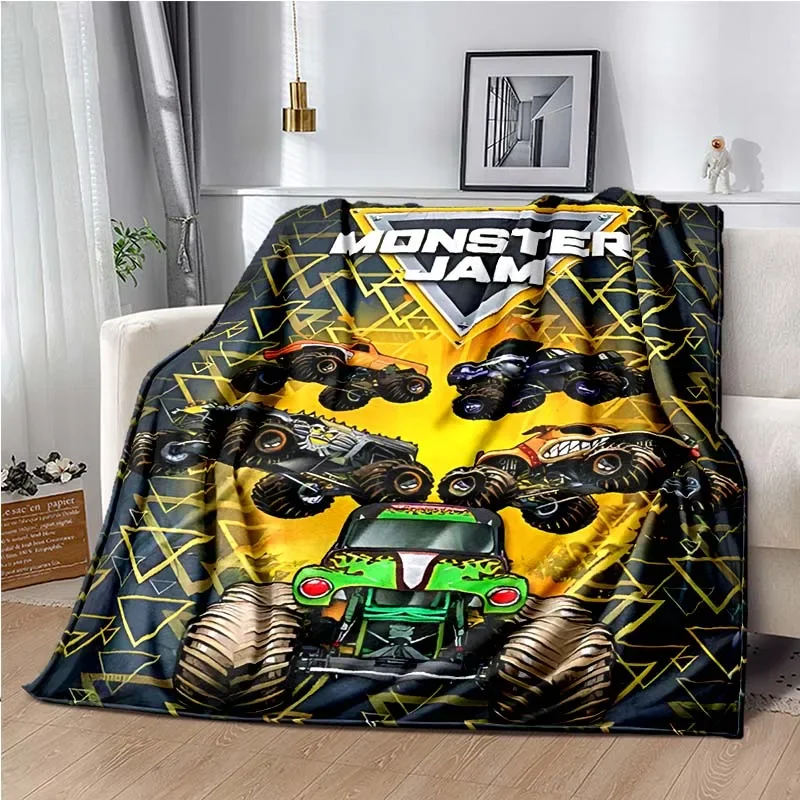Manta de Sofá Monster Jam Grav - Hot Wheels Car Monster Trucks avaliação e preço