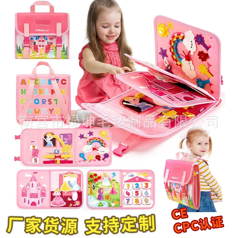 Princess Montessori Felt Busy  - Kids Early Education avaliação e preço