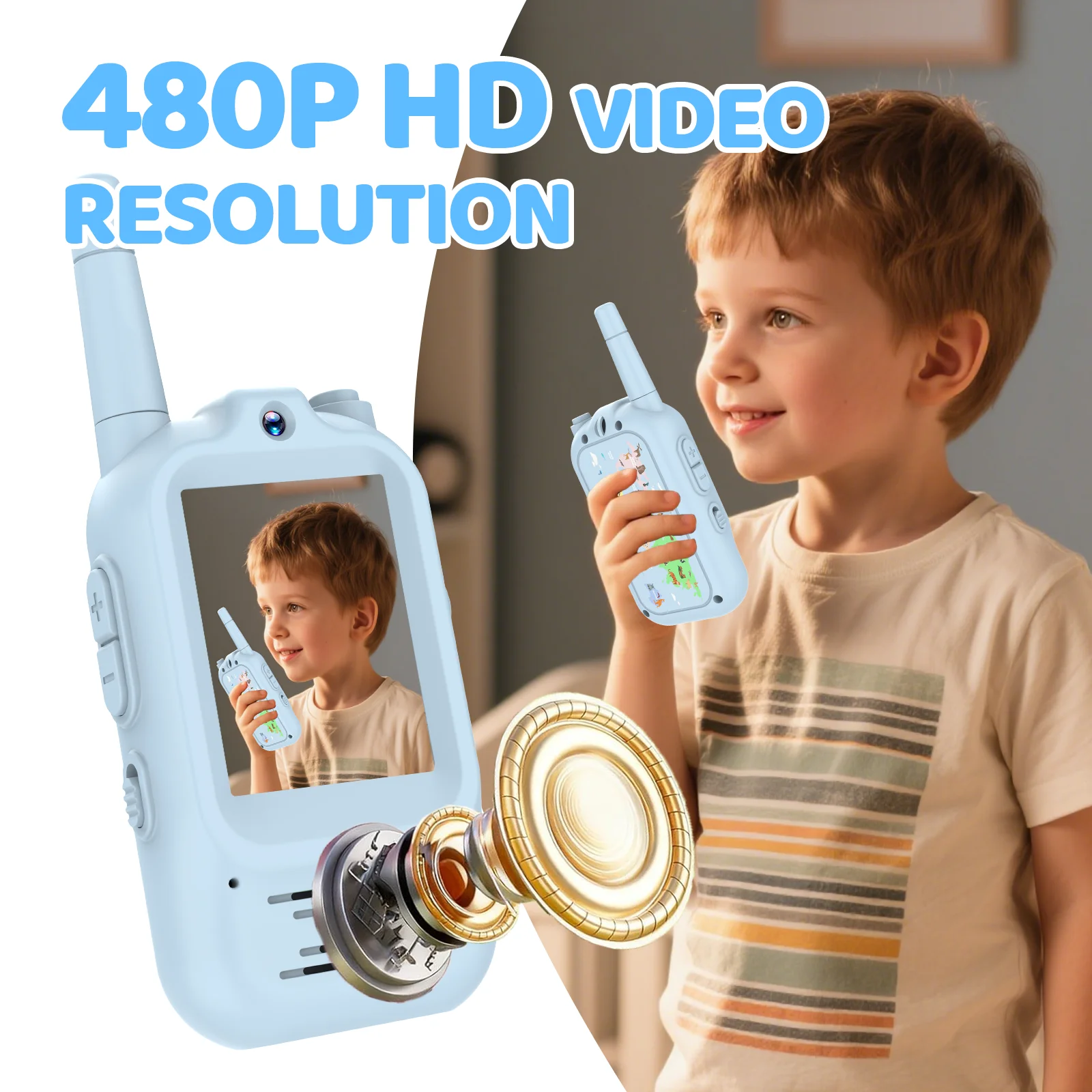 Walkie Talkie de Vídeo para Cr - Kids Educational Videos avaliação e preço